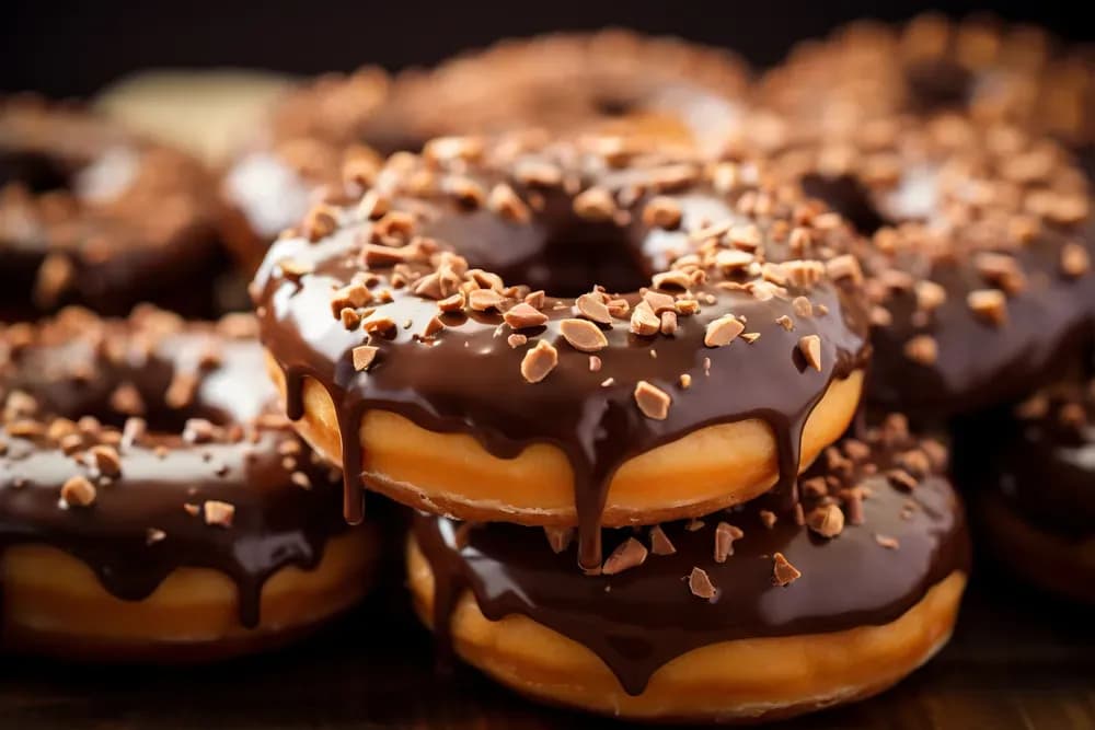 Ile kalorii ma pączek z czekoladą? Sprawdź, jak wpływa na Twoją dietę!